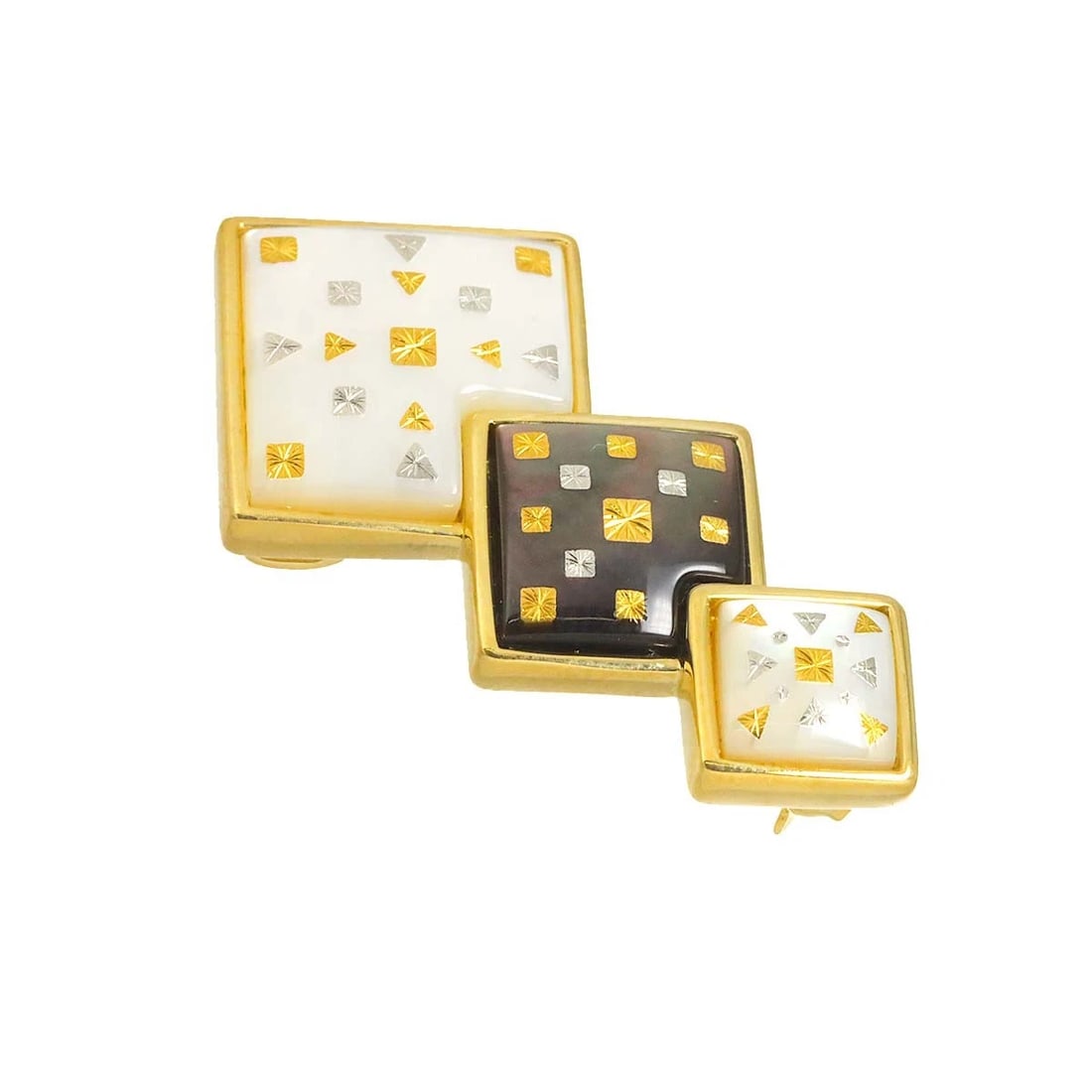 MIKIMOTO MOP BROOCH - 2