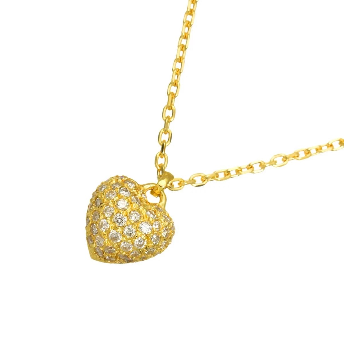 SONIA RYKIEL DIAMOND HEART NECKLACE (1 of 5)