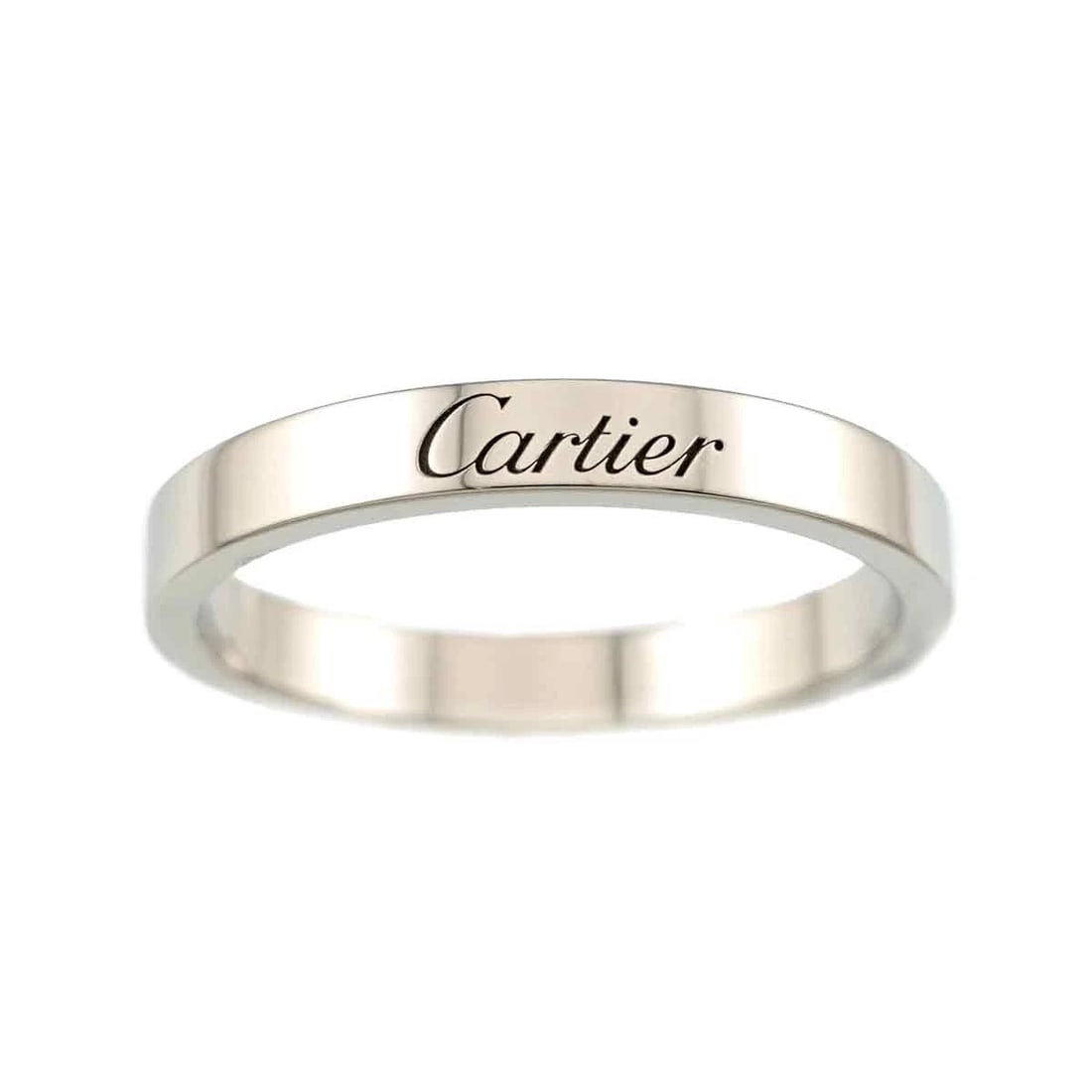 CARTIER C DE RING PLATINUM - 2