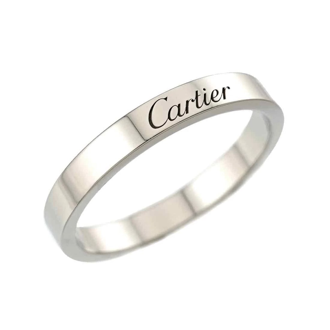 CARTIER C DE RING PLATINUM - 3