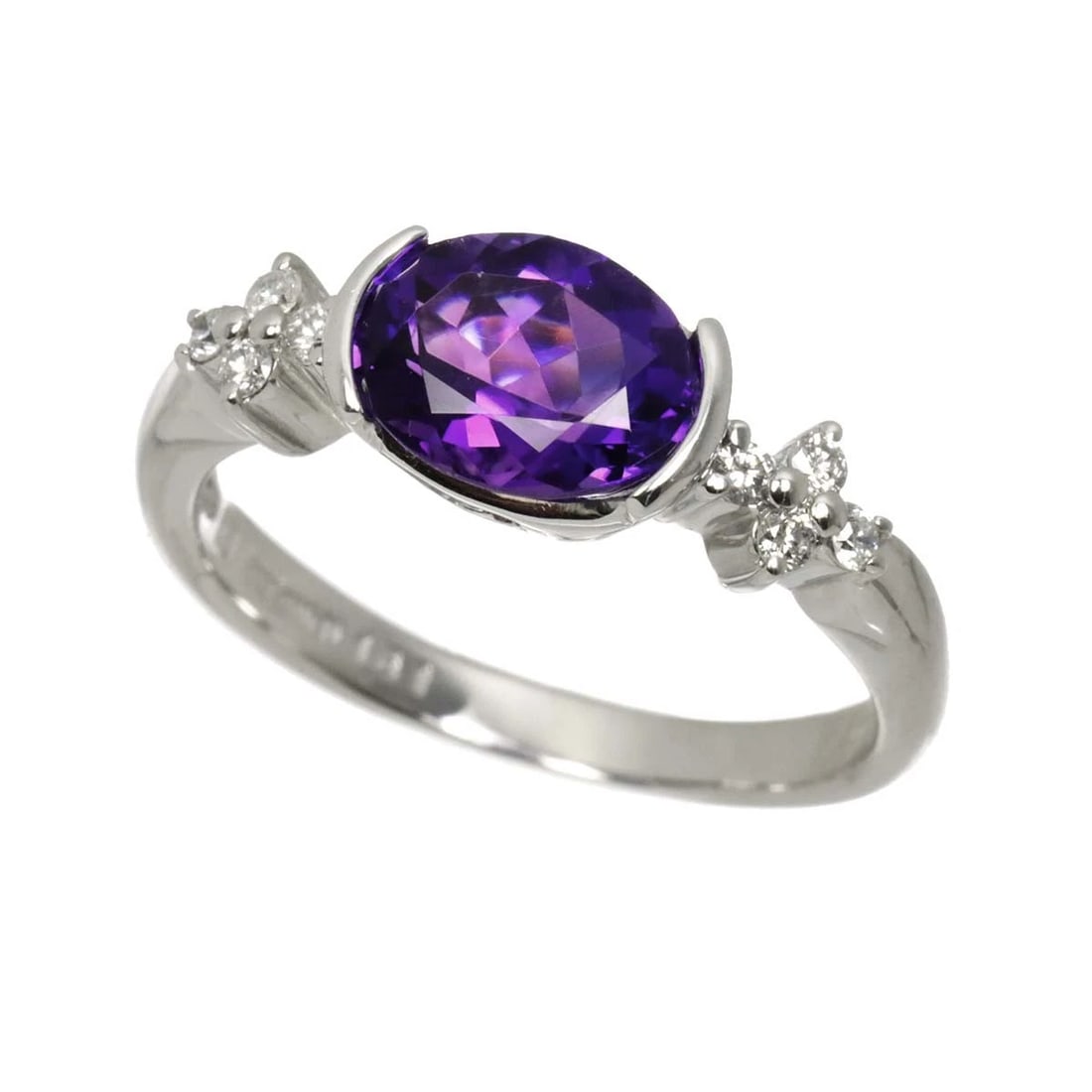 AMETHYST DIAMOND RING - 3