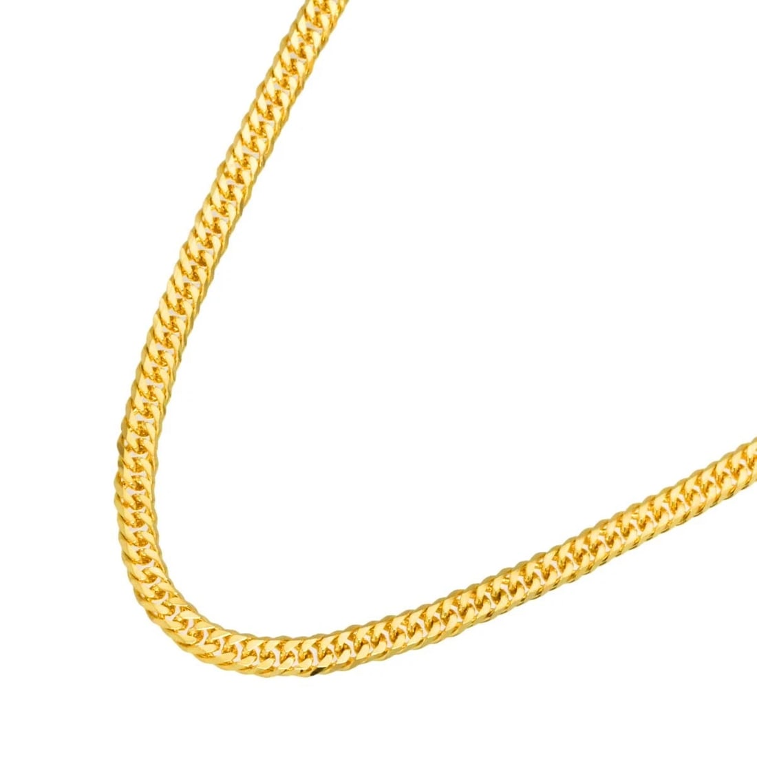 KIHEI CHAIN NECKLACE YG 750: Kihei chain Necklace YG 750 Brand: Unbranded Type/Style: Necklace Material: 750 Yellow Gold, Color: Gold Size: Inner circumference:15.7inch Width:(max.) 2.8mm Accessories: None Accessories