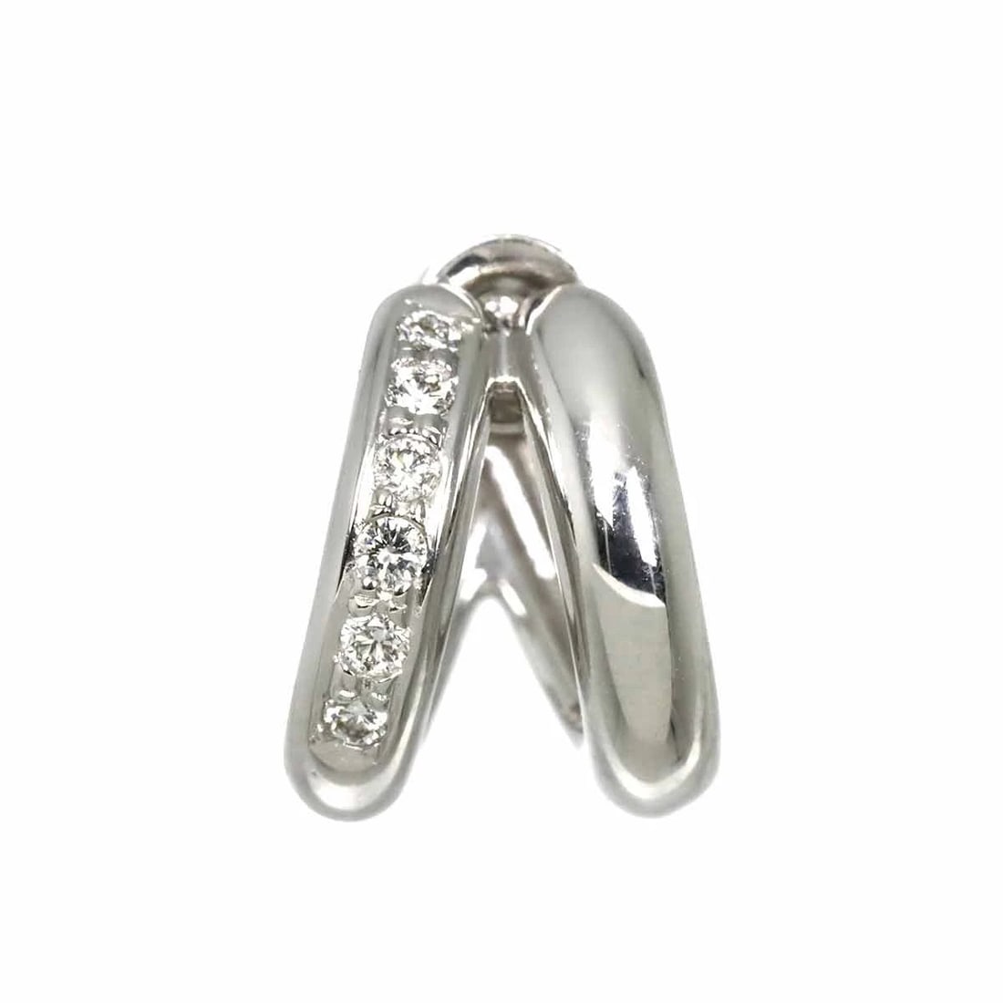TASAKI DIAMOND EARRING - 2