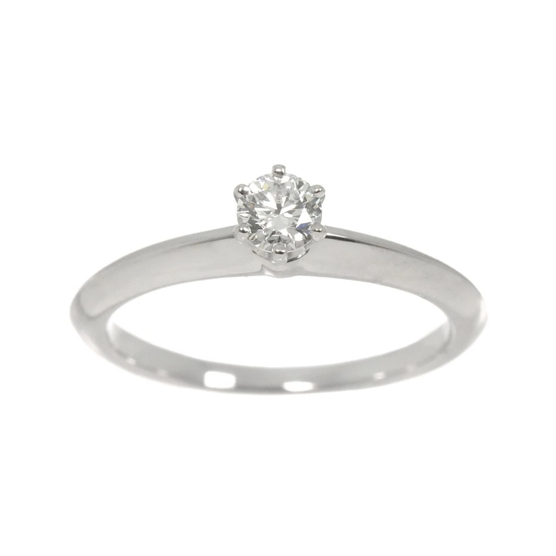 TIFFANY CO. DIAMOND RING PT - 2