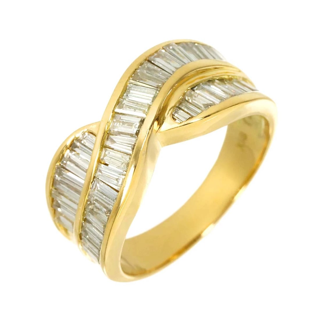DIAMOND RING YELLOW GOLD 750: Diamond Ring Yellow Gold 750 Brand: Unbranded Type/Style: Ring Material: 750 Yellow Gold, Main Stone Natural Color: Yellow Gold Size: 6(US) Accessories: None Accessories Notice: When purchasing