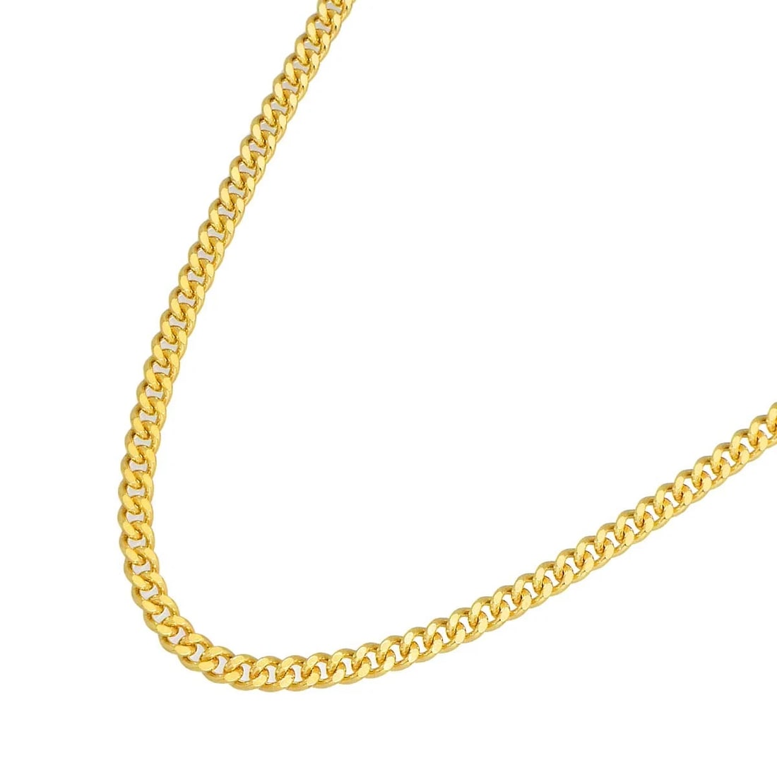 KIHEI CHAIN NECKLACE YG 750: Kihei chain Necklace YG 750 Brand: Unbranded Type/Style: Necklace Material: 750 Yellow Gold, Color: Gold Size: Inner circumference:15.9inch Width:(max.) 2.5mm Accessories: None Accessories Notice: