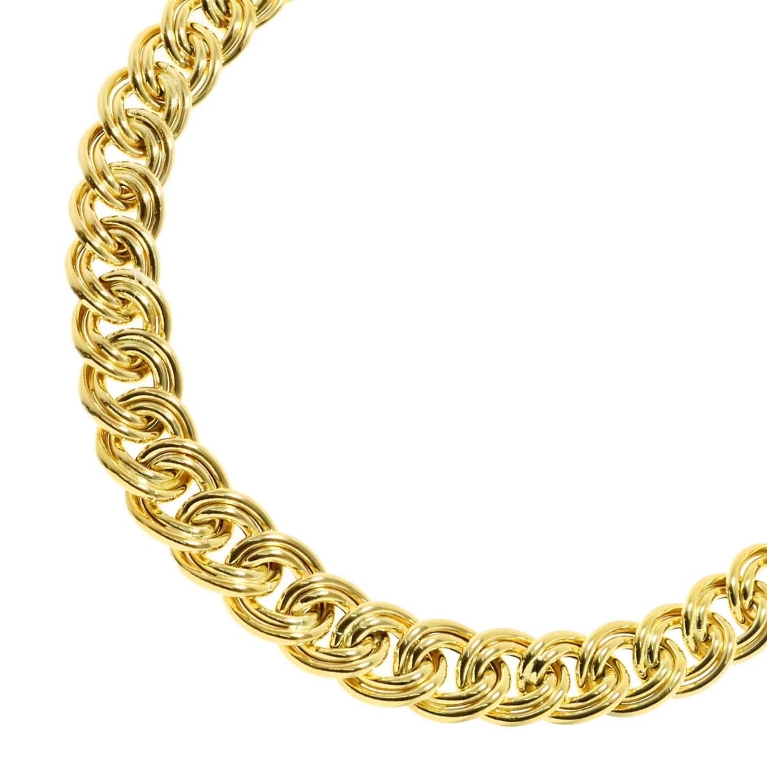 UNOAERRE CHAIN NECKLACE YELLOW GOLD 750 (1 of 4)