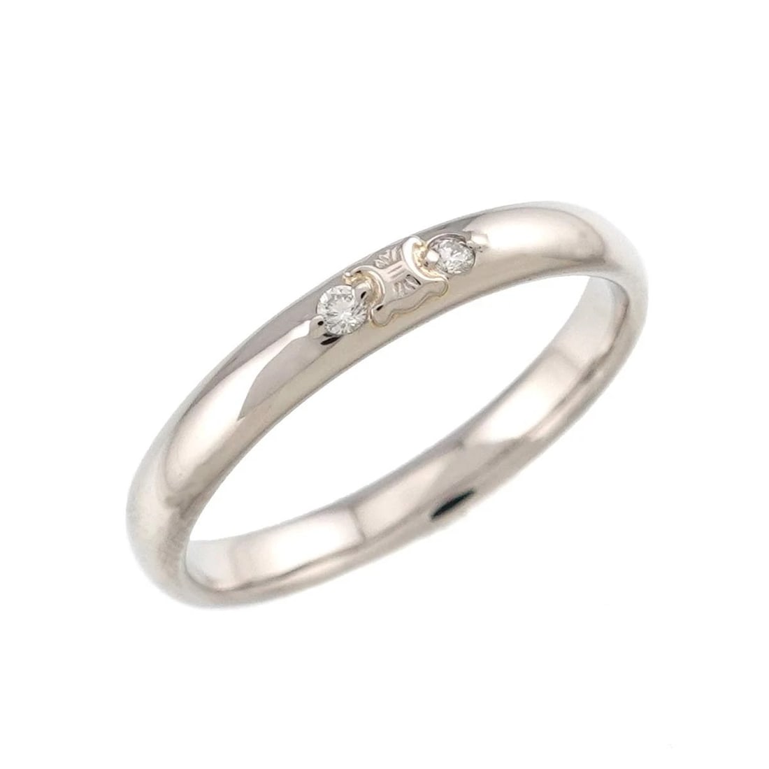 CELINE MACADAM DIAMOND RING PT - 3