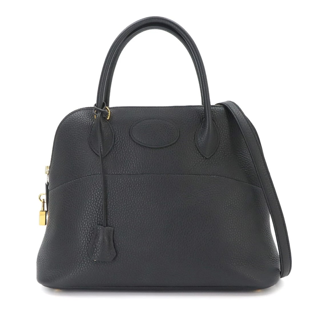 HERMES BOLIDE 31 2WAY HAND SHOULDER BAG: HERMES Bolide 31 2way Hand Shoulder Bag Brand: HERMES Type/Style: Hand Bag / Shoulder Bag Material: Taurillon Clemence Color: Black Size: W 12.20 inch, H 9.45 inch, D 4.72 inch Accessories: None <