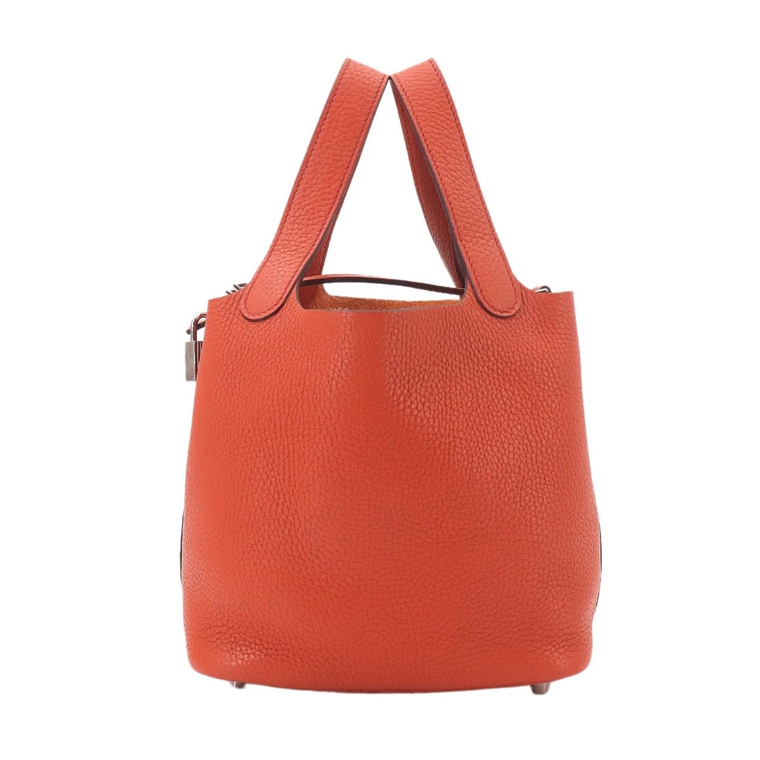 HERMES PICOTIN LOCK PM HAND BAG TAURILLON CLEMENCE: HERMES Picotin Lock PM Hand Bag Taurillon Clemence Brand: HERMES Type/Style: Hand Bag Material: Taurillon Clemence Color: Terre Battue Size: W 7.09 inch, H 7.48 inch, D 5.31 inch Accessories: None