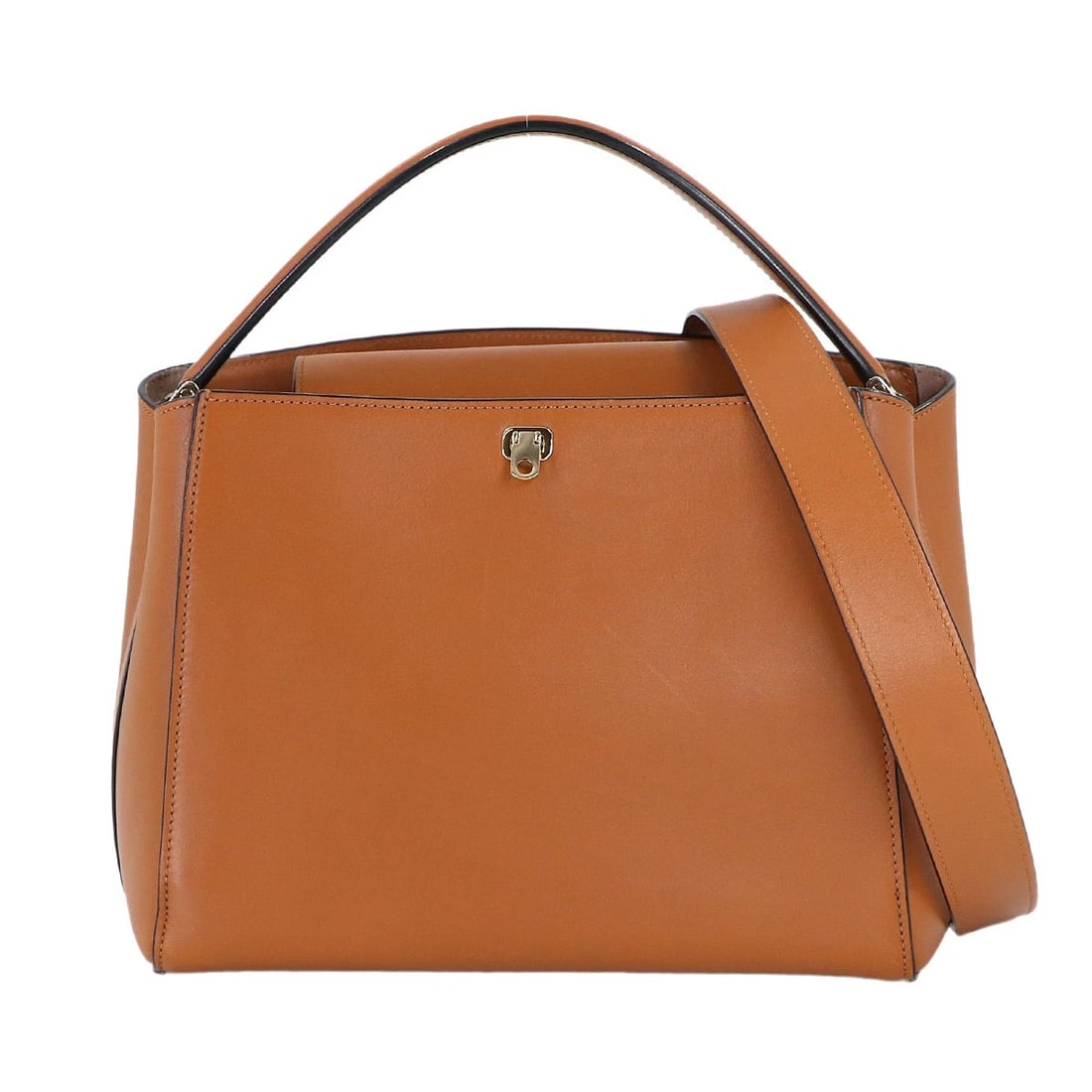 VALEXTRA BRERA MEDIUM HAND SHOULDER BAG: Valextra Brera Medium Hand Shoulder Bag Brand: Valextra Type/Style: Hand Bag / Shoulder Bag Material: Leather Color: Brown Size: W 11.02 inch, H 7.09 inch, D 5.12 inch Accessories: None Accessories
