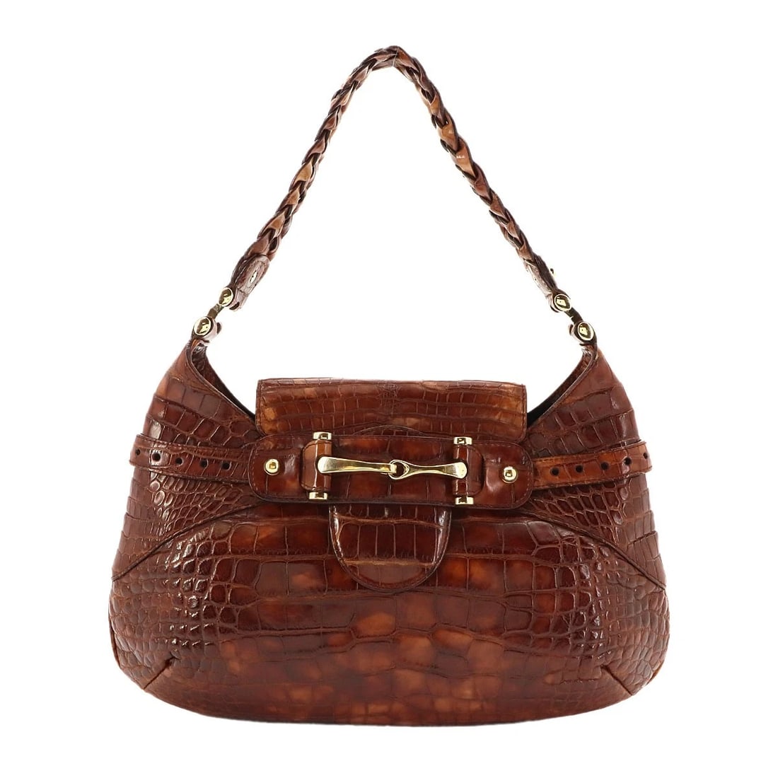 GUCCI HORSEBIT SHOULDER BAG LEATHER BROWN: GUCCI Horsebit Shoulder Bag Leather Brown Brand: GUCCI Type/Style: Shoulder Bag Material: Leather Color: Brown Size: W 14.17 inch, H 8.66 inch, D 2.76 inch Accessories: None Accessories No