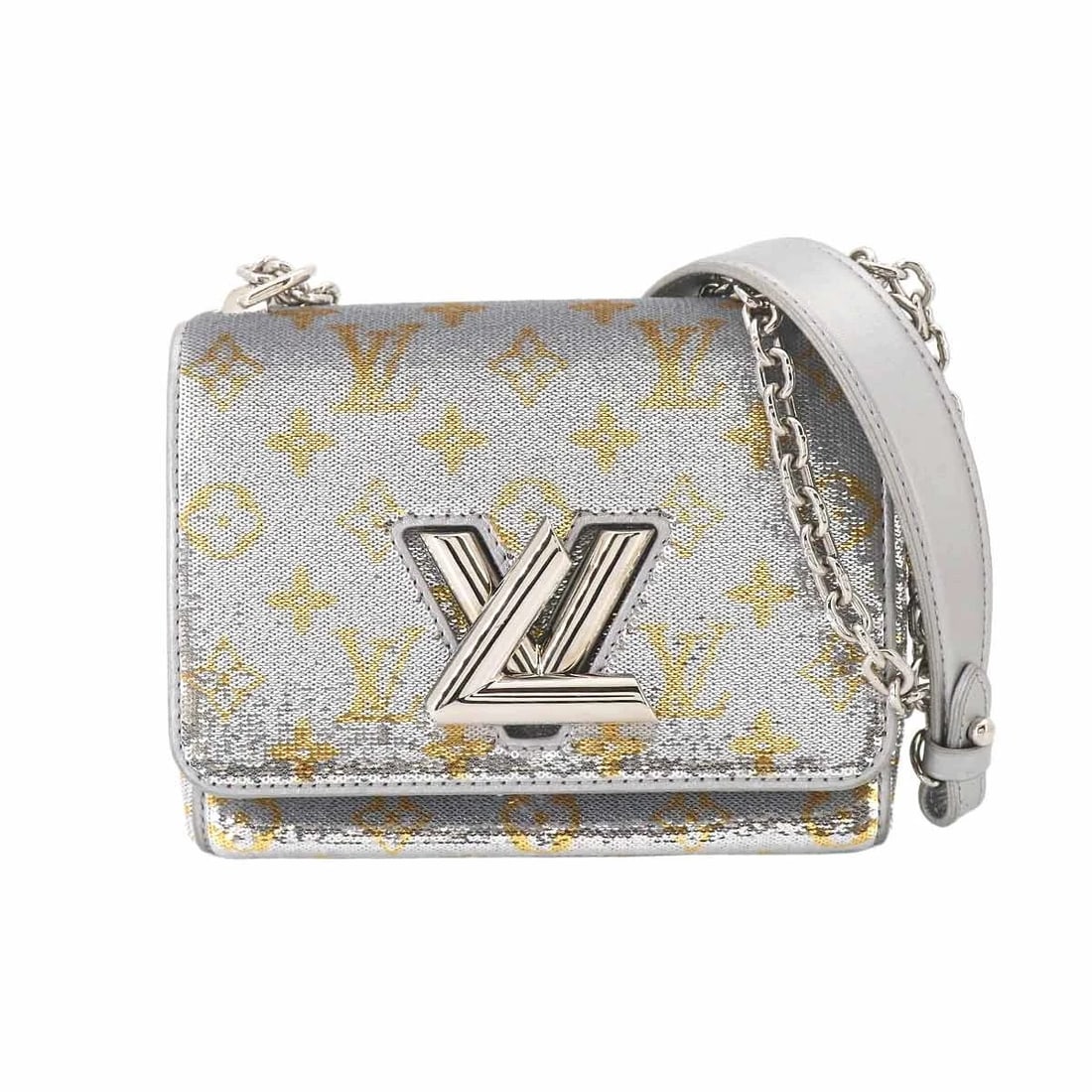 LOUIS VUITTON MONOGRAM SEQUINS TWIST PM SHOULDER BAG (1 of 5)
