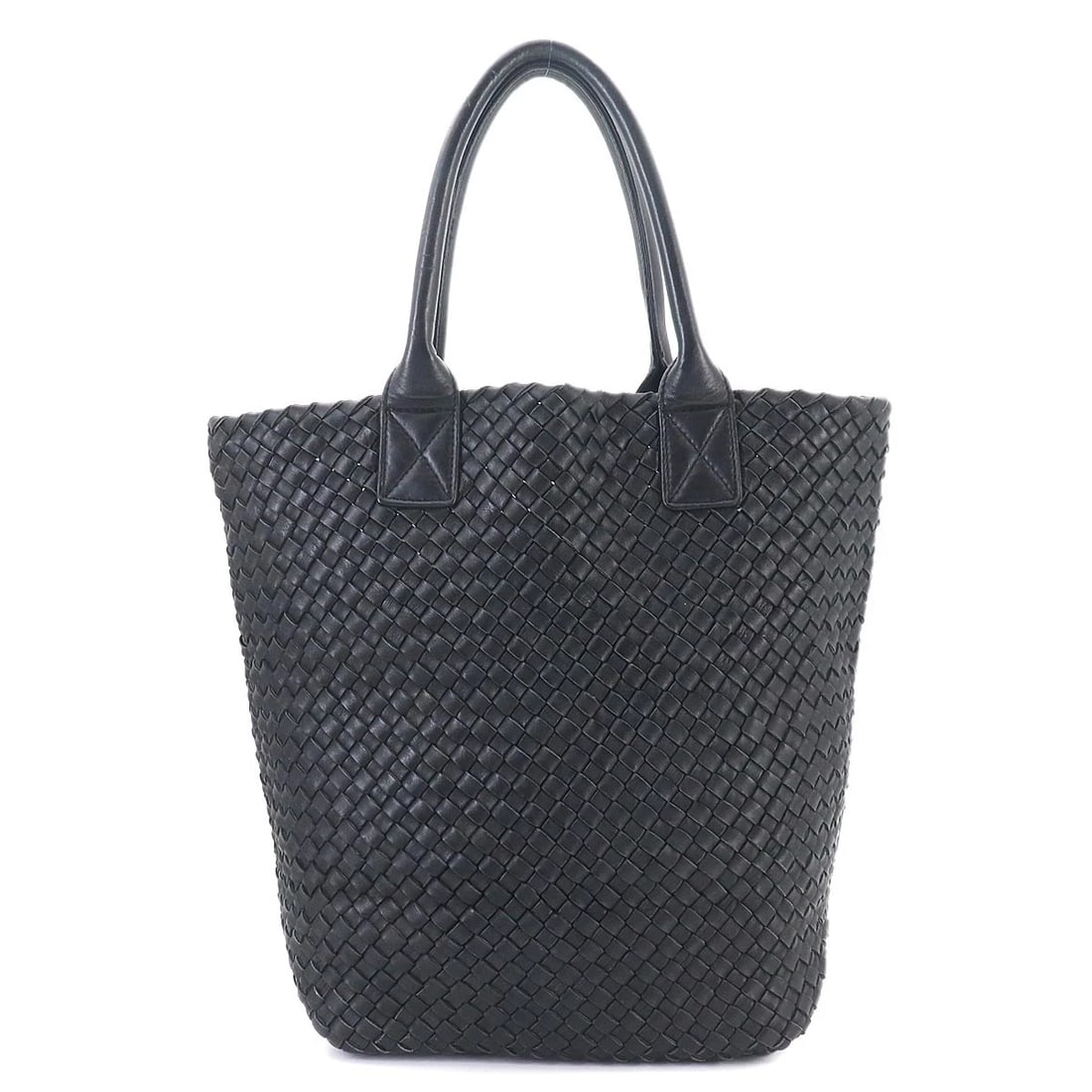 BOTTEGA VENETA INTRECCIATO CABAS TOTE BAG: BOTTEGA VENETA Intrecciato Cabas Tote Bag Brand: BOTTEGA VENETA Type/Style: Tote Bag Material: Leather Color: Black Size: W 9.06 inch, H 13.39 inch, D 6.50 inch Accessories: None Accessori