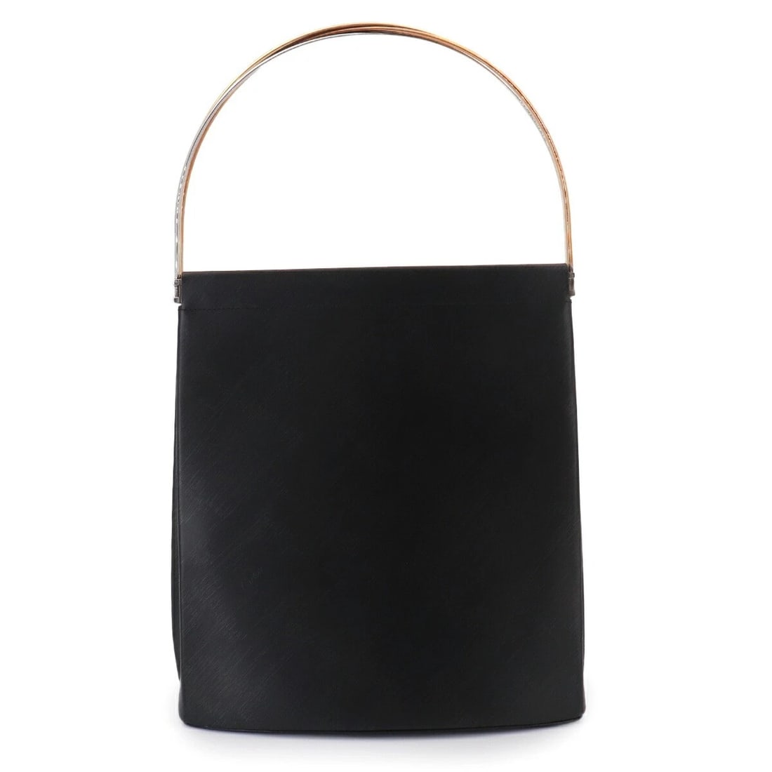 CARTIER TRINITY HAND BAG LEATHER BLACK PURSE: Cartier Trinity Hand Bag Leather Black Purse Brand: Cartier Type/Style: Hand Bag / Shoulder Bag Material: Leather Color: Black Size: W 9.84 inch, H 11.42 inch, D 3.94 inch Accessories: None