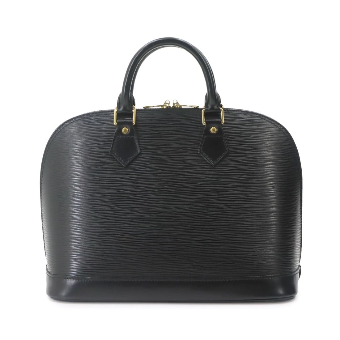LOUIS VUITTON EPI ALMA PM HAND BAG LEATHER NOIR BLACK: LOUIS VUITTON Epi Alma PM Hand Bag Leather Noir Black Brand: LOUIS VUITTON Type/Style: Hand Bag Material: Epi Leather Color: Noir Size: W 12.01 inch, H 9.25 inch, D 6.50 inch Accessories: None