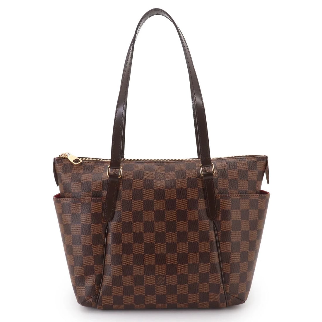LOUIS VUITTON DAMIER TOTALLY PM TOTE BAG EBENE BROWN: LOUIS VUITTON Damier Totally PM Tote Bag Ebene Brown Brand: LOUIS VUITTON Type/Style: Tote Bag Material: Damier Canvas Color: Ebene Size: W 10.63 inch, H 9.45 inch, D 4.72 inch Accessories: None <