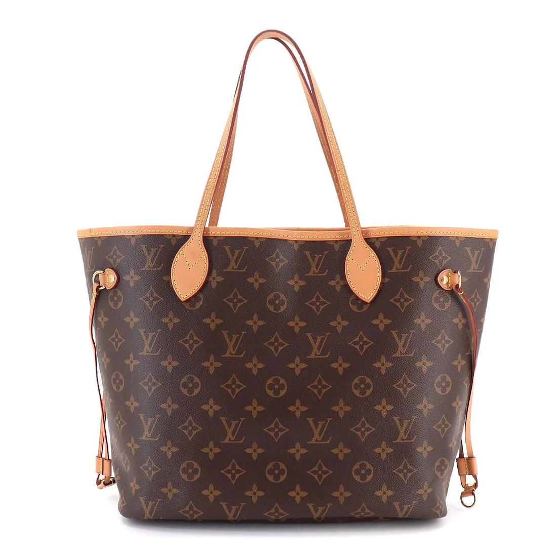 LOUIS VUITTON MONOGRAM NEVERFULL MM TOTE BAG BEIGE: LOUIS VUITTON Monogram Neverfull MM Tote Bag Beige Brand: LOUIS VUITTON Type/Style: Tote Bag Material: Monogram canvas Color: Monogram , Beige Size: W 12.60 inch, H 11.42 inch, D 6.10 inch Accesso