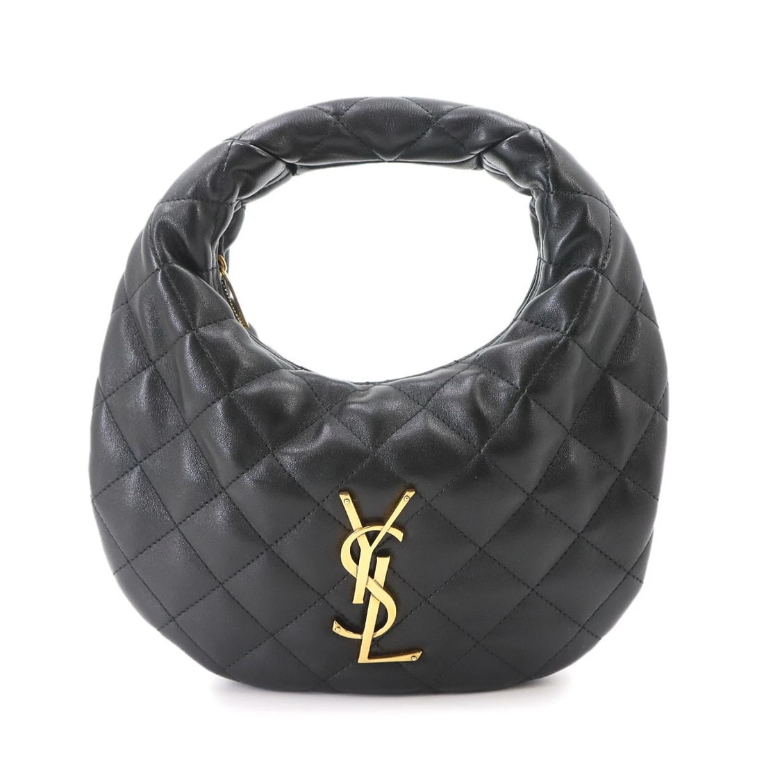 SAINT LAURENT ICARINO HAND BAG LEATHER BLACK: SAINT LAURENT ICARINO Hand Bag Leather Black Brand: SAINT LAURENT Type/Style: Hand Bag Material: Leather Color: Black Size: W 9.84 inch, H 7.09 inch, D 2.36 inch Accessories: None Accessor