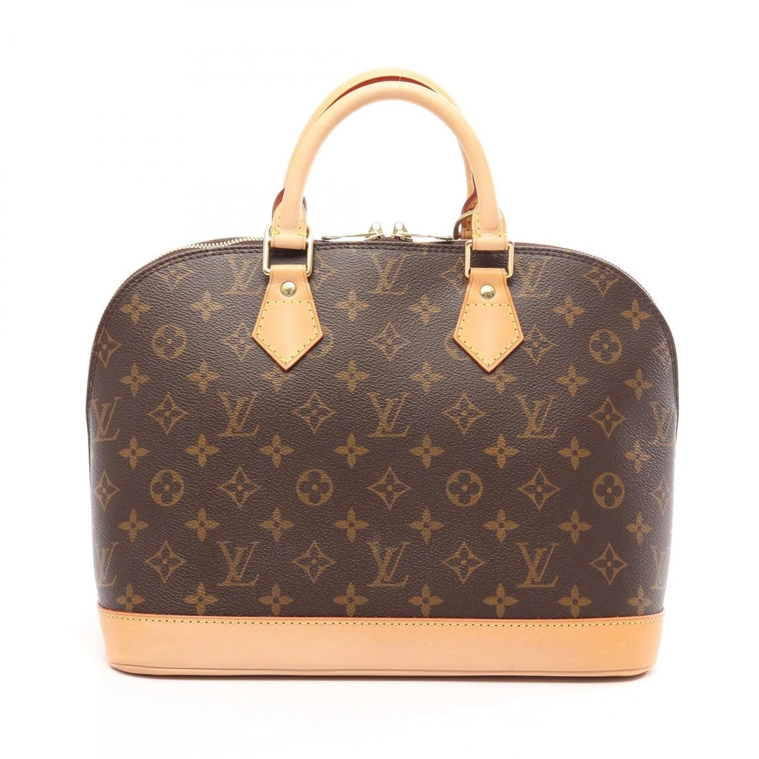 LOUIS VUITTON ALMA PM HANDBAG MONOGRAM CANVAS LEATHER: LOUIS VUITTON Alma PM Handbag Monogram canvas leather Brand: LOUIS VUITTON Type/Style: Handbag Material: Monogram ? PVC coated canvas ? leather Color: Brown?ish colors Size: (H:9.3inch x W:12.6inch x 