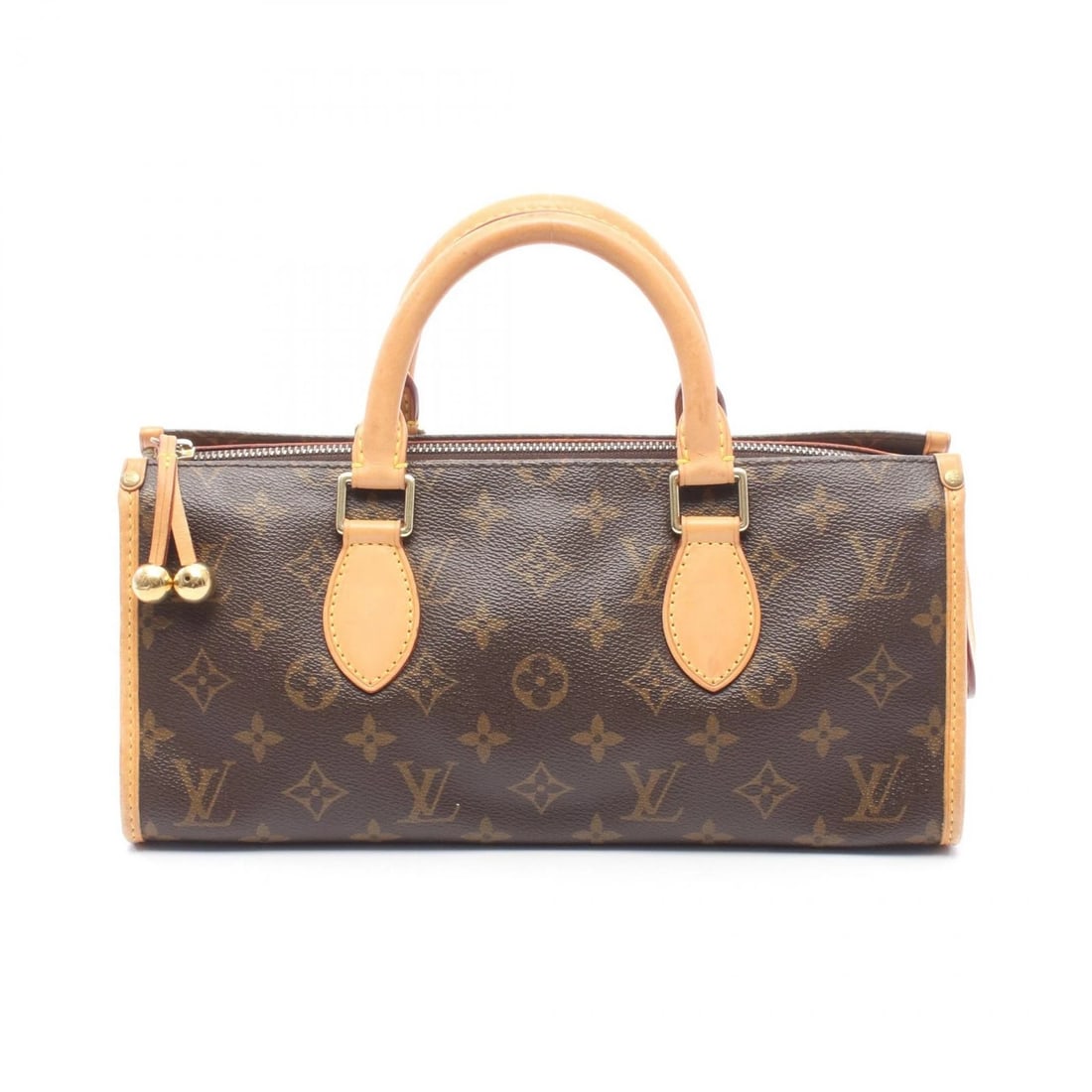LOUIS VUITTON POPINCOURT HANDBAG MONOGRAM LEATHER BROWN: LOUIS VUITTON Popincourt Handbag Monogram leather Brown Brand: LOUIS VUITTON Type/Style: Handbag Material: Monogram ? PVC coated canvas ? leather Color: Brown?ish colors Size: (H:5.1inch x W:11.8inch 