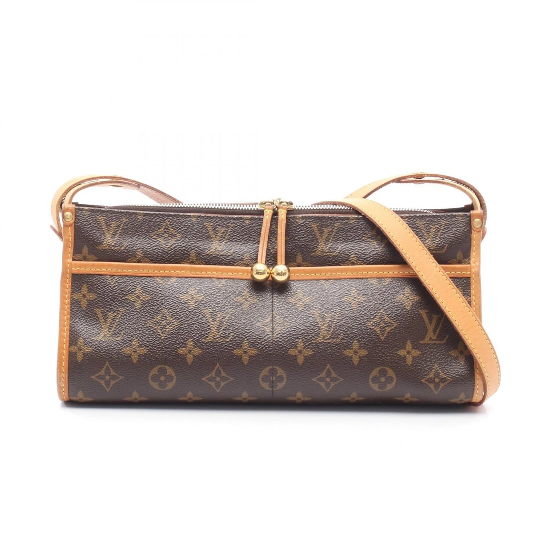 LOUIS VUITTON POPINCOURT LONG CROSSBODY SHOULDER BAG: LOUIS VUITTON Popincourt long crossbody Shoulder Bag Brand: LOUIS VUITTON Type/Style: Shoulder Bag Material: Monogram ? PVC coated canvas ? leather Color: Brown?ish colors Size: (H:5.5inch x W:12.2inc