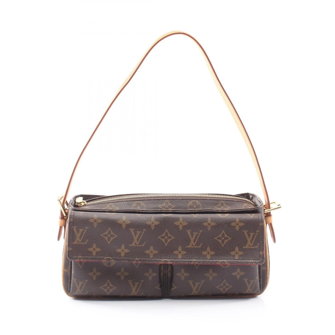 LOUIS VUITTON VIVACITE MM SHOULDER BAG MONOGRAM CANVAS (1 of 5)