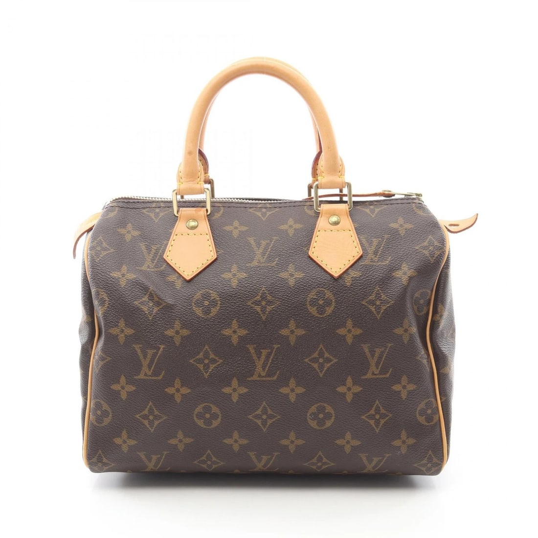 LOUIS VUITTON SPEEDY 25 HANDBAG MONOGRAM CANVAS: LOUIS VUITTON Speedy 25 Handbag Monogram canvas Brand: LOUIS VUITTON Type/Style: Handbag Material: Monogram ? PVC coated canvas ? leather Color: Brown?ish colors Size: (H:7.1inch x W:10.2inch x D:5.5i
