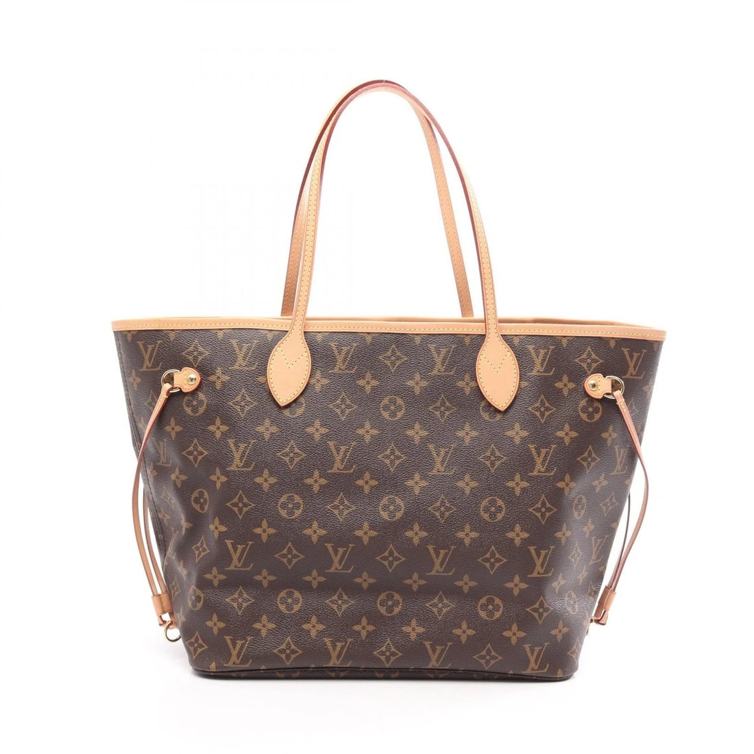 LOUIS VUITTON NEVERFULL MM TOTE SHOULDER BAG: LOUIS VUITTON Neverfull MM Tote Shoulder Bag Brand: LOUIS VUITTON Type/Style: Tote Bag Material: Monogram ? PVC coated canvas ? leather Color: Brown?ish colors Size: (H:11.4inch x W:12.6inch x D:6.3in
