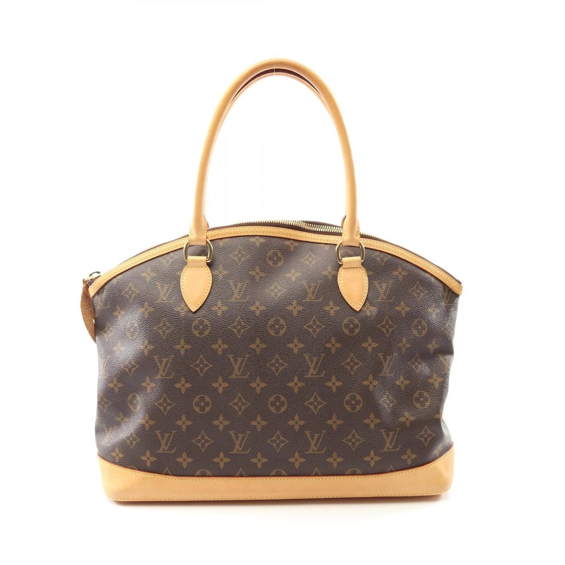 LOUIS VUITTON LOCKIT HORIZONTAL SHOULDER TOTE BAG: LOUIS VUITTON Lockit Horizontal Shoulder Tote Bag Brand: LOUIS VUITTON Type/Style: Tote Bag Material: Monogram ? PVC coated canvas ? leather Color: Brown?ish colors Size: (H:11.8inch x W:15.0inch x D: