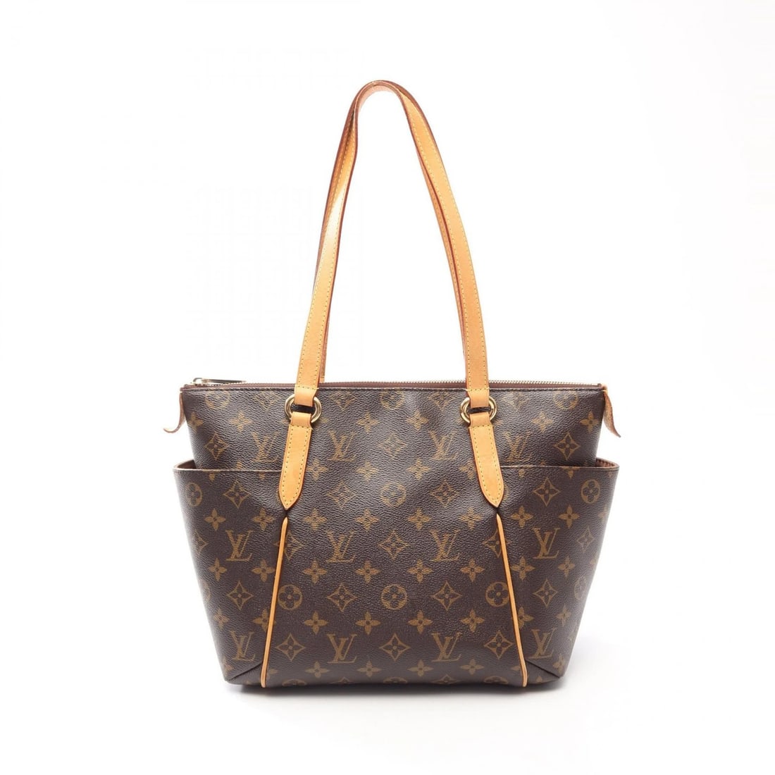 LOUIS VUITTON TOTALLY PM TOTE SHOULDER BAG MONOGRAM: LOUIS VUITTON Totally PM Tote Shoulder Bag Monogram Brand: LOUIS VUITTON Type/Style: Tote Bag Material: Monogram ? PVC coated canvas ? leather Color: Brown?ish colors Size: (H:9.4inch x W:10.6inch x D