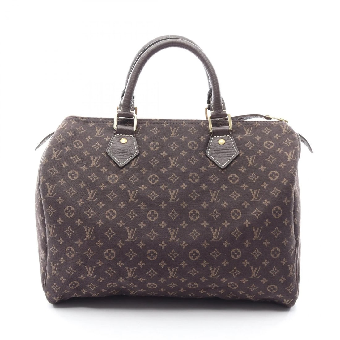 LOUIS VUITTON SPEEDY 30 HANDBAG MONOGRAM CANVAS: LOUIS VUITTON Speedy 30 Handbag Monogram canvas Brand: LOUIS VUITTON Type/Style: Handbag Material: Monogram mini?Lin ? canvas ? leather Color: Ebene / Brown?ish colors Size: (H:8.3inch x W:11.8inch x 