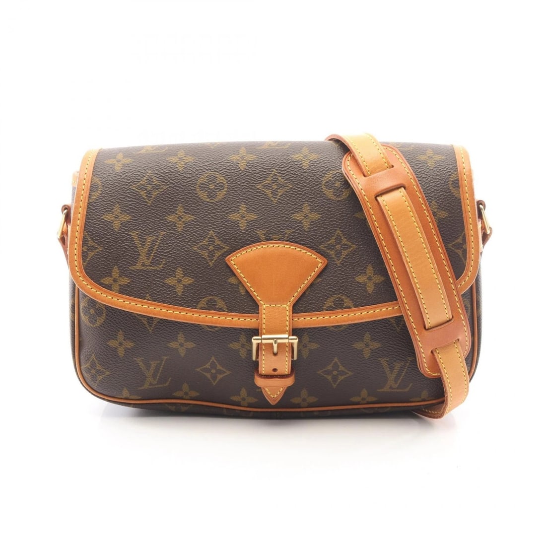 LOUIS VUITTON SOLOGNE SHOULDER CROSSBODY BAG: LOUIS VUITTON Sologne Shoulder crossbody Bag Brand: LOUIS VUITTON Type/Style: Shoulder Bag Material: Monogram ? PVC coated canvas ? leather Color: Brown?ish colors Size: (H:7.1inch x W:10.2inch x D:3.