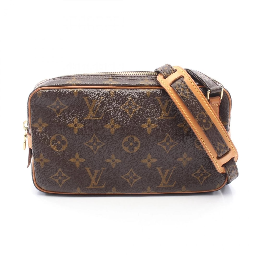 LOUIS VUITTON MARLY SHOULDER CROSSBODY BAG: LOUIS VUITTON Marly Shoulder crossbody Bag Brand: LOUIS VUITTON Type/Style: Shoulder Bag Material: PVC coated canvas Color: Monogram ? PVC coated canvas ? leather Size: (H:4.7inch x W:8.7inch x D:1.6i