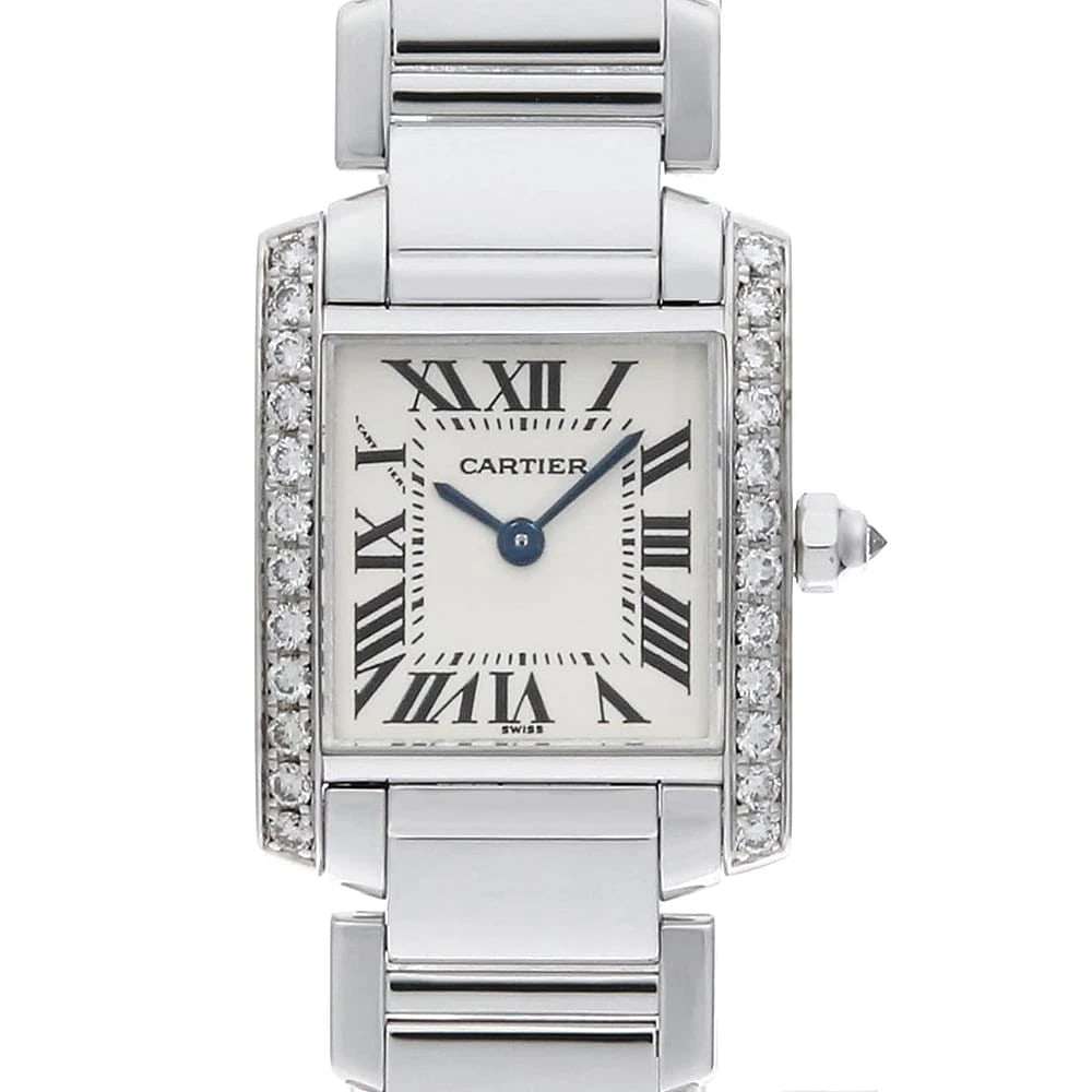 CARTIER TANK FRANCAISE DIAMOND WATCH (1 of 3)