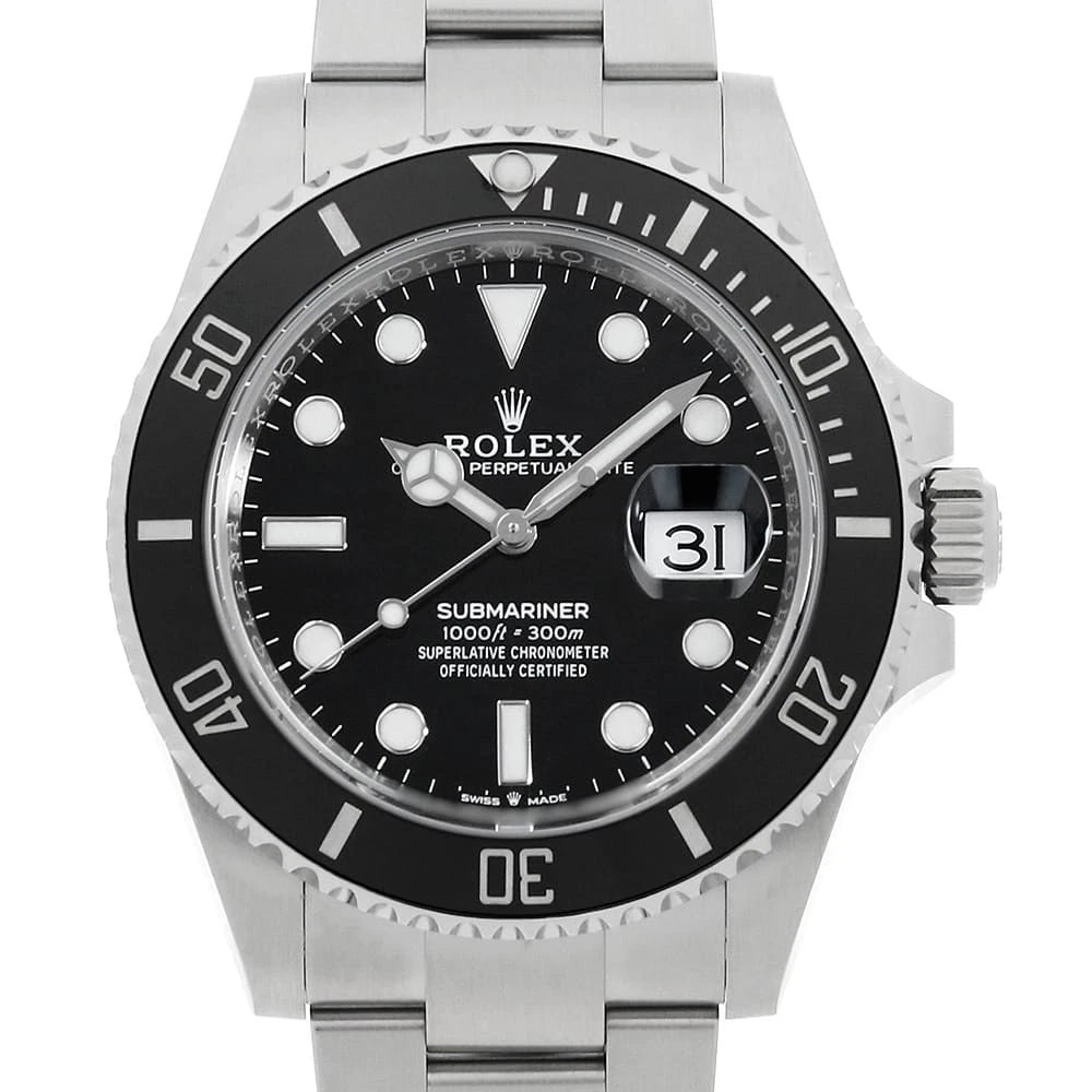 ROLEX SUBMARINER DATE BLACK WATCH: ROLEx SUBMARINER Date black Watch Brand: ROLEx Type/Style: Wrist watch Material: Band Material Stainless Steel, Case Material Stainless Steel Color: Dial Color Black Size: Case:W41mm Circumference of 