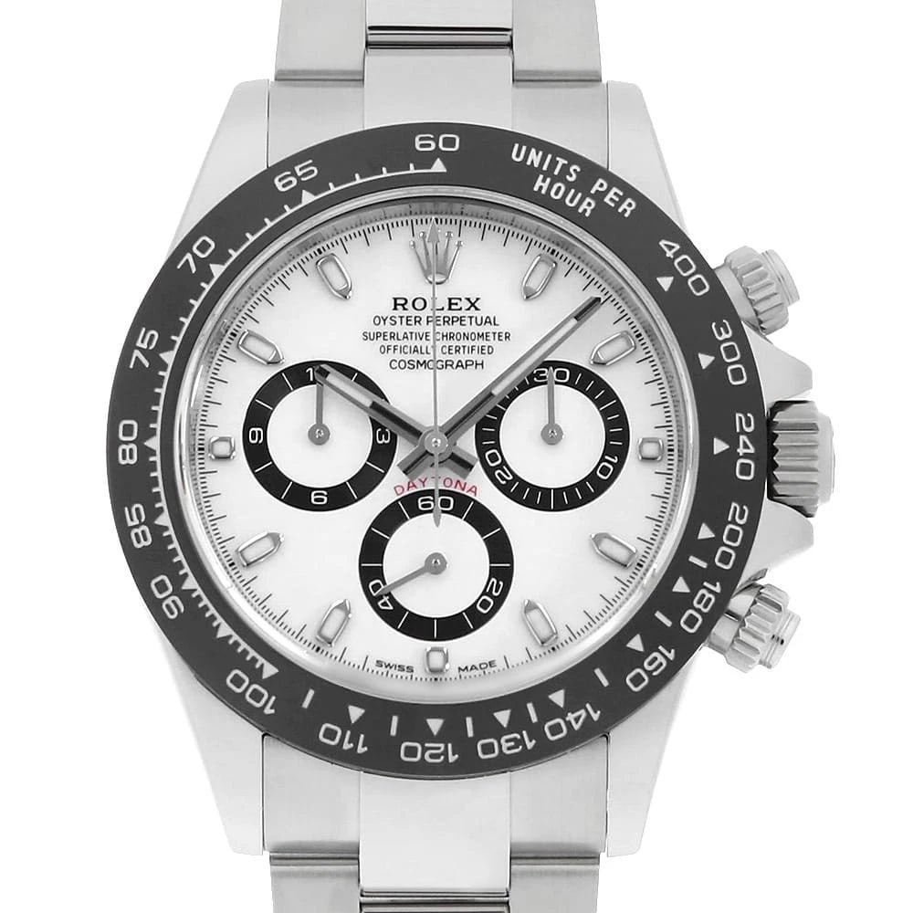 ROLEX COSMOGRAPH DAYTONA WHITE WATCH: ROLEx Cosmograph Daytona white Watch Brand: ROLEx Type/Style: Wrist watch Material: Band Material Stainless Steel, Case Material Stainless Steel Color: Dial Color White Size: Case:WCircumference of