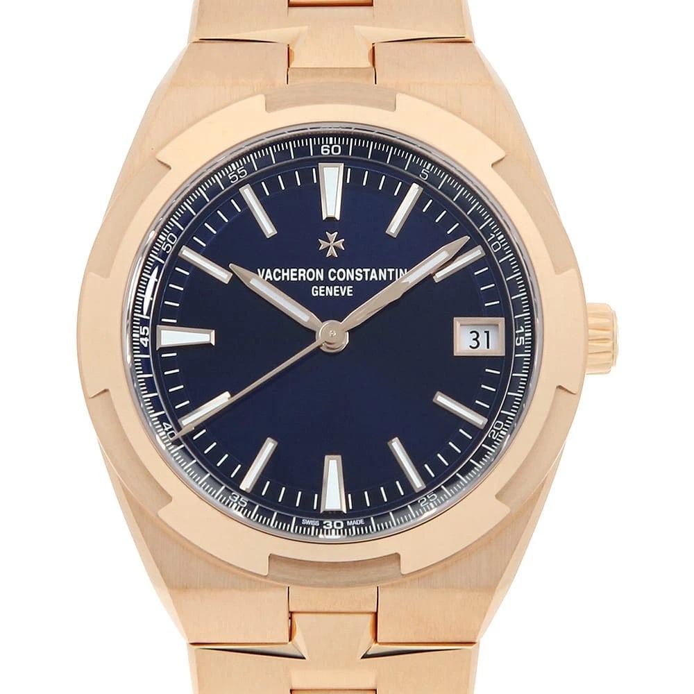 VACHERON CONSTANTIN AUTOMATIC PINK GOLD WATCH (1 of 2)