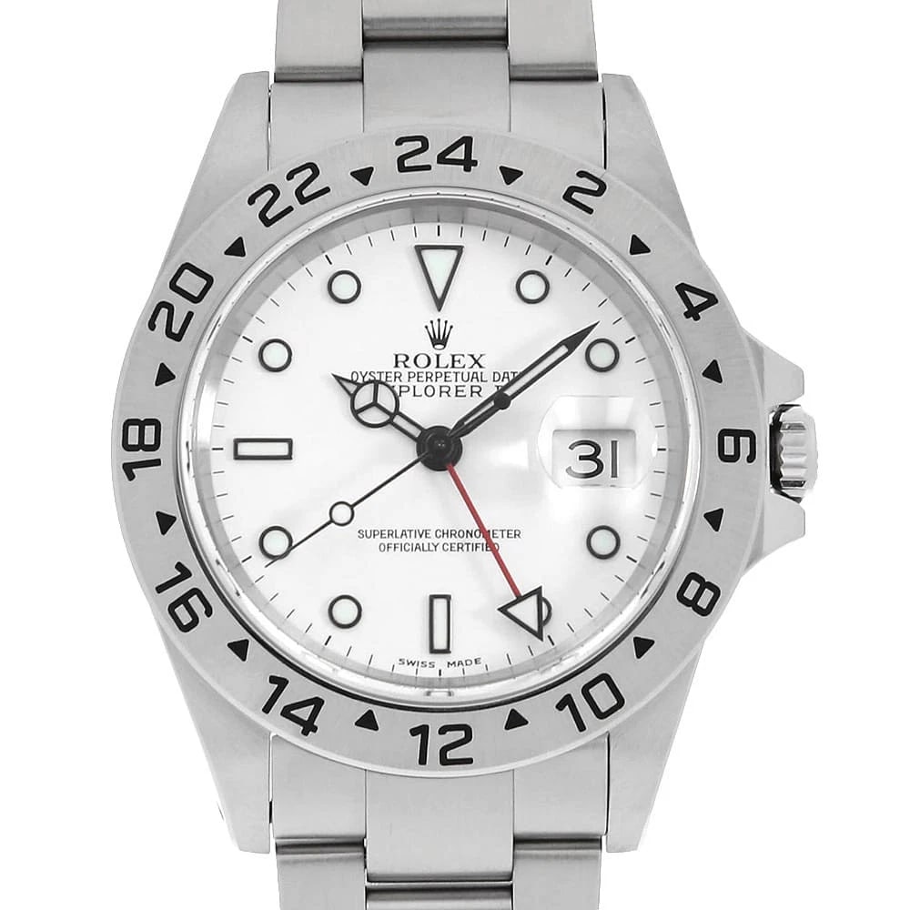 ROLEX EXPLORER WHITE WATCH: ROLEx Explorer white Watch Brand: ROLEx Type/Style: Wrist watch Material: Band Material Stainless Steel, Case Material Stainless Steel Color: Dial Color White Size: Case:WCircumference of Wrist:19cm