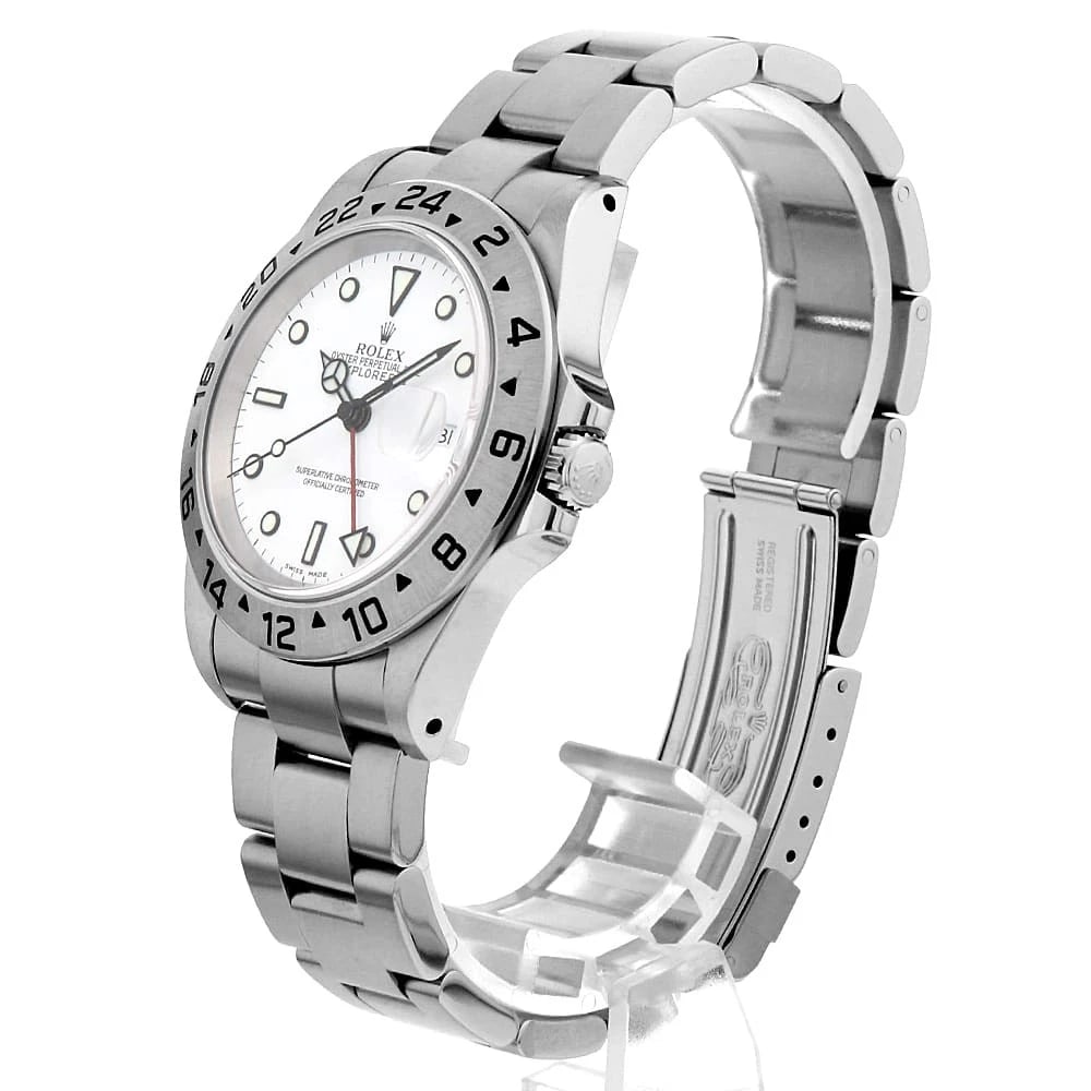 ROLEX EXPLORER WHITE WATCH - 2