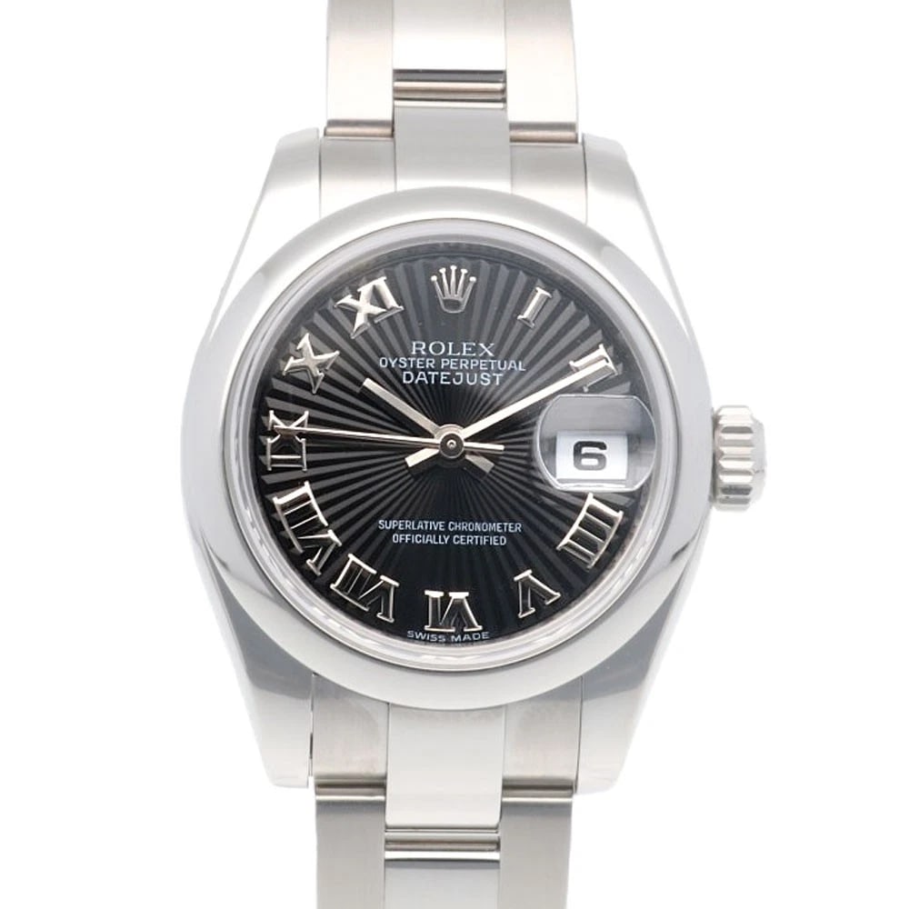 ROLEX DATEJUST WATCHES STAINLESS STEEL WATCH: ROLEx Datejust Watches Stainless Steel Watch Brand: ROLEx Type/Style: Wristwatch Material: Stainless Steel Color: Silver / black Size: Case Diameter:26.0mm Band Length:6.1inch / 15.5cm Accessories