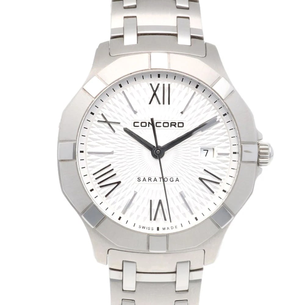 CONCORD SARATOGA WATCHES STAINLESS STEEL WATCH (1 of 3)
