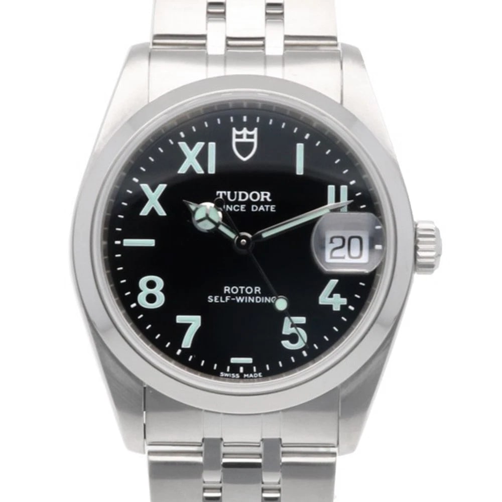 TUDOR PRINCE DATE WATCHES STAINLESS STEEL OVERHAULED WATCH: TUDOR Prince Date Watches Stainless Steel Overhauled Watch Brand: TUDOR Type/Style: Wristwatch Material: Stainless Steel Color: Silver / black Size: Case Diameter:34.0mm Band Length:7.3inch / 18.5cm