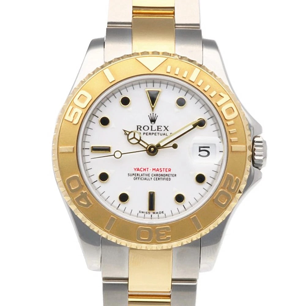 ROLEX YACHT MASTER WATCHES STAINLESS STEEL K18 YELLOW GOLD WATCH: ROLEx Yacht master Watches Stainless Steel K18 yellow gold Watch Brand: ROLEx Type/Style: Wristwatch Material: Case : Stainless Steel x K18 yellow gold Band : Stainless Steel Color: Silver / gold x wh