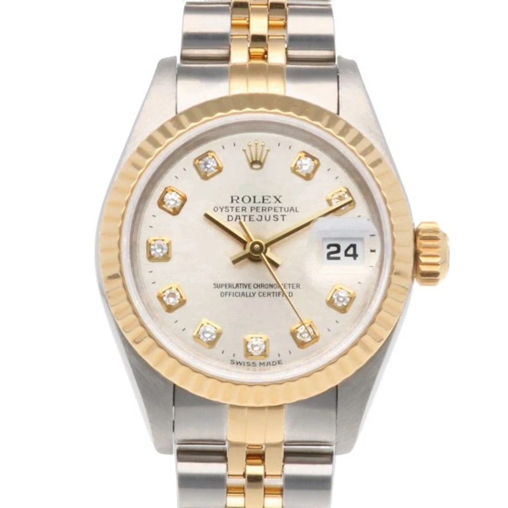 ROLEX DATEJUST WATCHES STAINLESS STEEL K18 YELLOW GOLD WATCH: ROLEx Datejust Watches Stainless Steel K18 yellow gold Watch Brand: ROLEx Type/Style: Wristwatch Material: Case : Stainless Steel x K18 yellow gold Band : Stainless Steel Color: Silver / gold Size: Ca