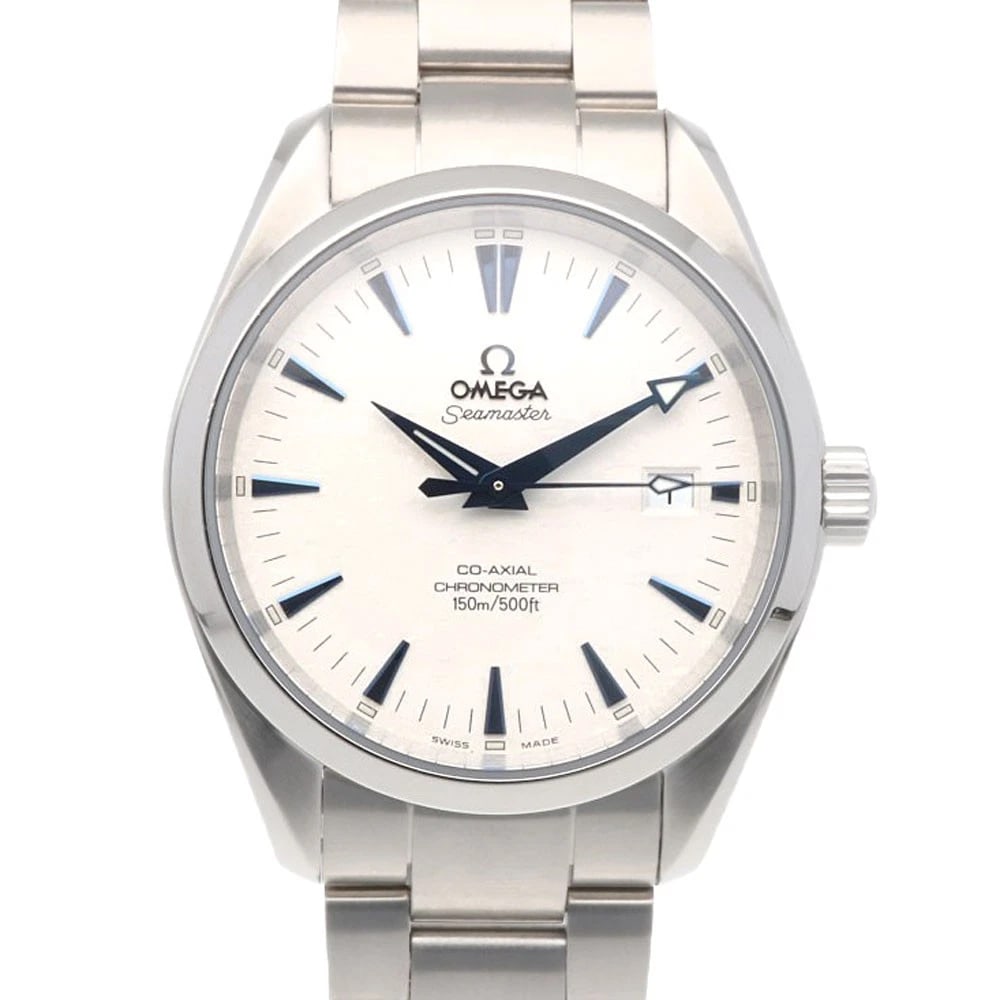 OMEGA SEAMASTER WATCHES STAINLESS STEEL OVERHAULED WATCH: OMEGA Seamaster Watches Stainless Steel Overhauled Watch Brand: OMEGA Type/Style: Wristwatch Material: Stainless Steel Color: Silver / white Size: Case Diameter:39.0mm Band Length:7.7inch / 19.5cm