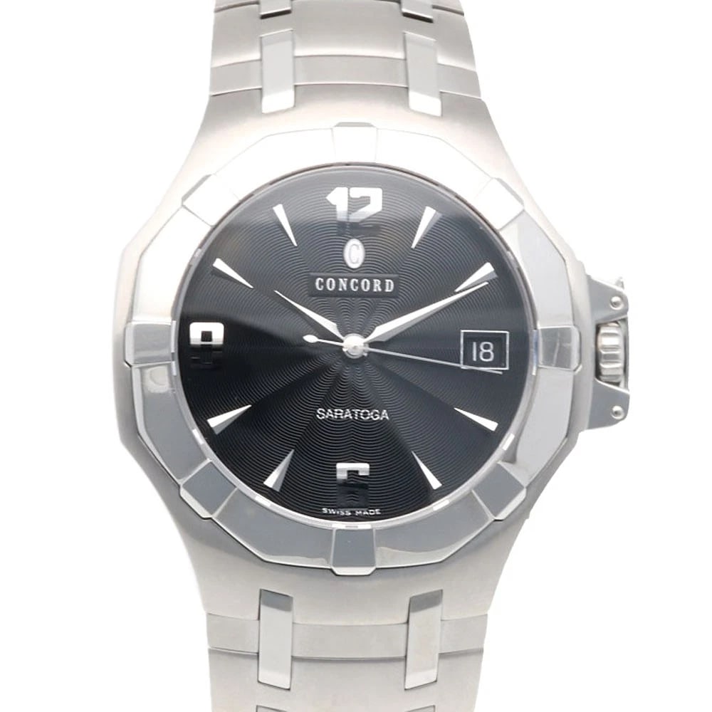 CONCORD SARATOGA WATCHES STAINLESS STEEL WATCH (1 of 3)
