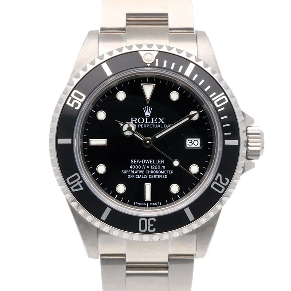 ROLEX SEA DWELLER WATCHES STAINLESS STEEL WATCH: ROLEx Sea Dweller Watches Stainless Steel Watch Brand: ROLEx Type/Style: Wristwatch Material: Stainless Steel Color: Silver / black Size: Case Diameter:40.0mm Band Length:7.1inch / 18.0cm Accessor