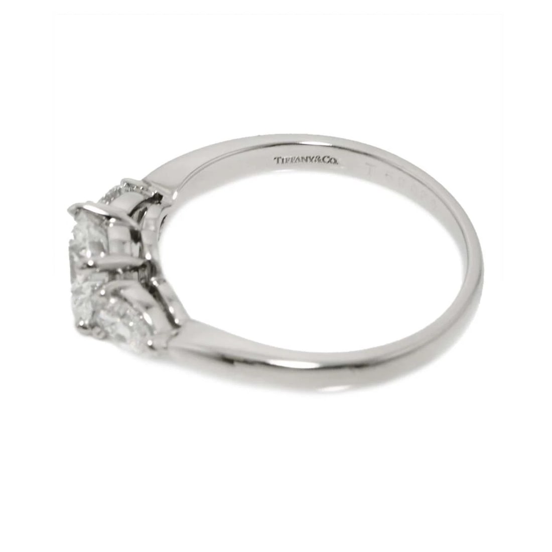 TIFFANY CO. DIAMOND RING PT - 3
