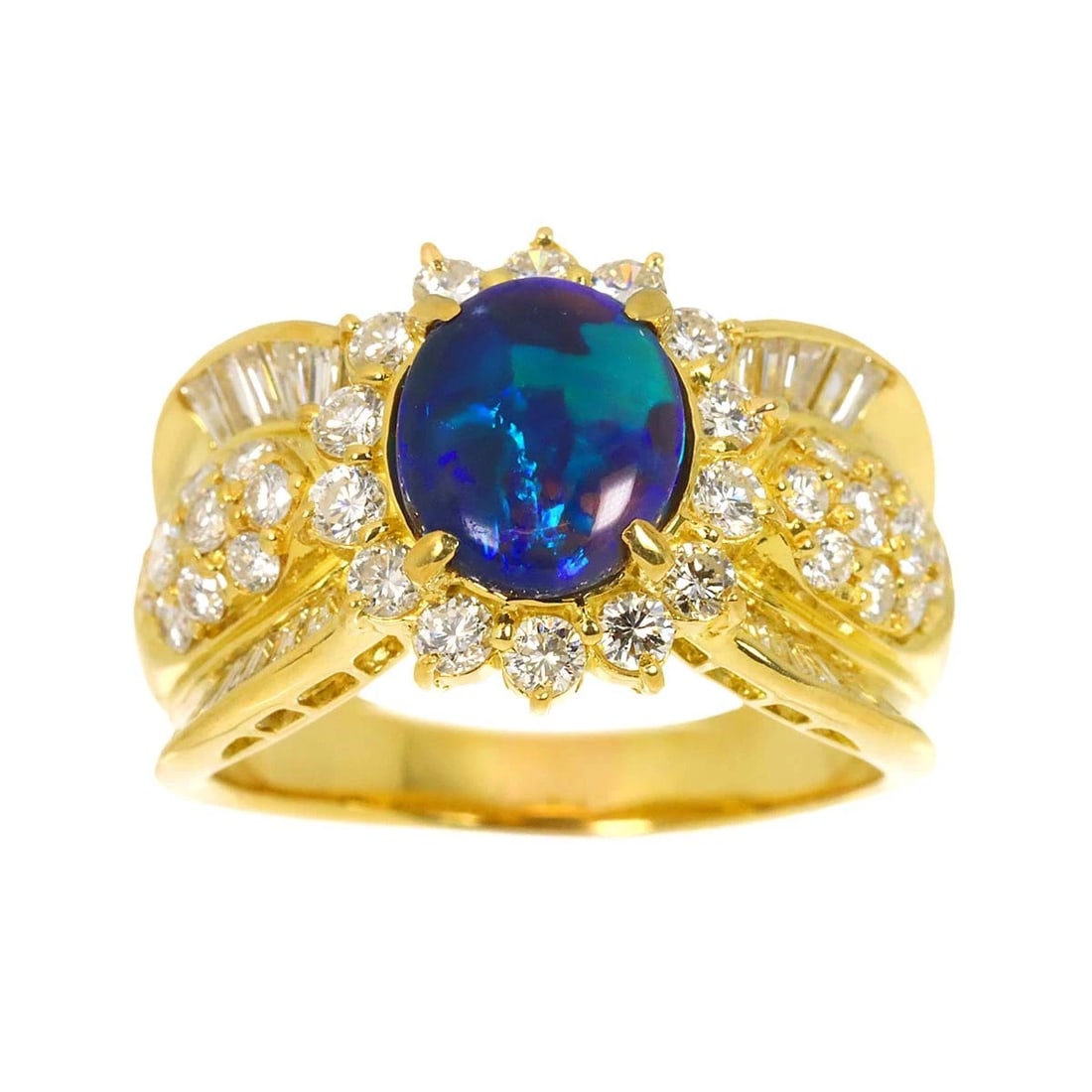 BLACKOPAL DIAMOND RING - 2